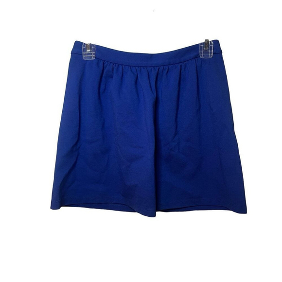 J. Crew Ponte Skirt Royal Blue Size 4 - Picture 1 of 8